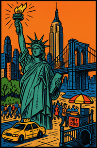 New York City Vibes Poster