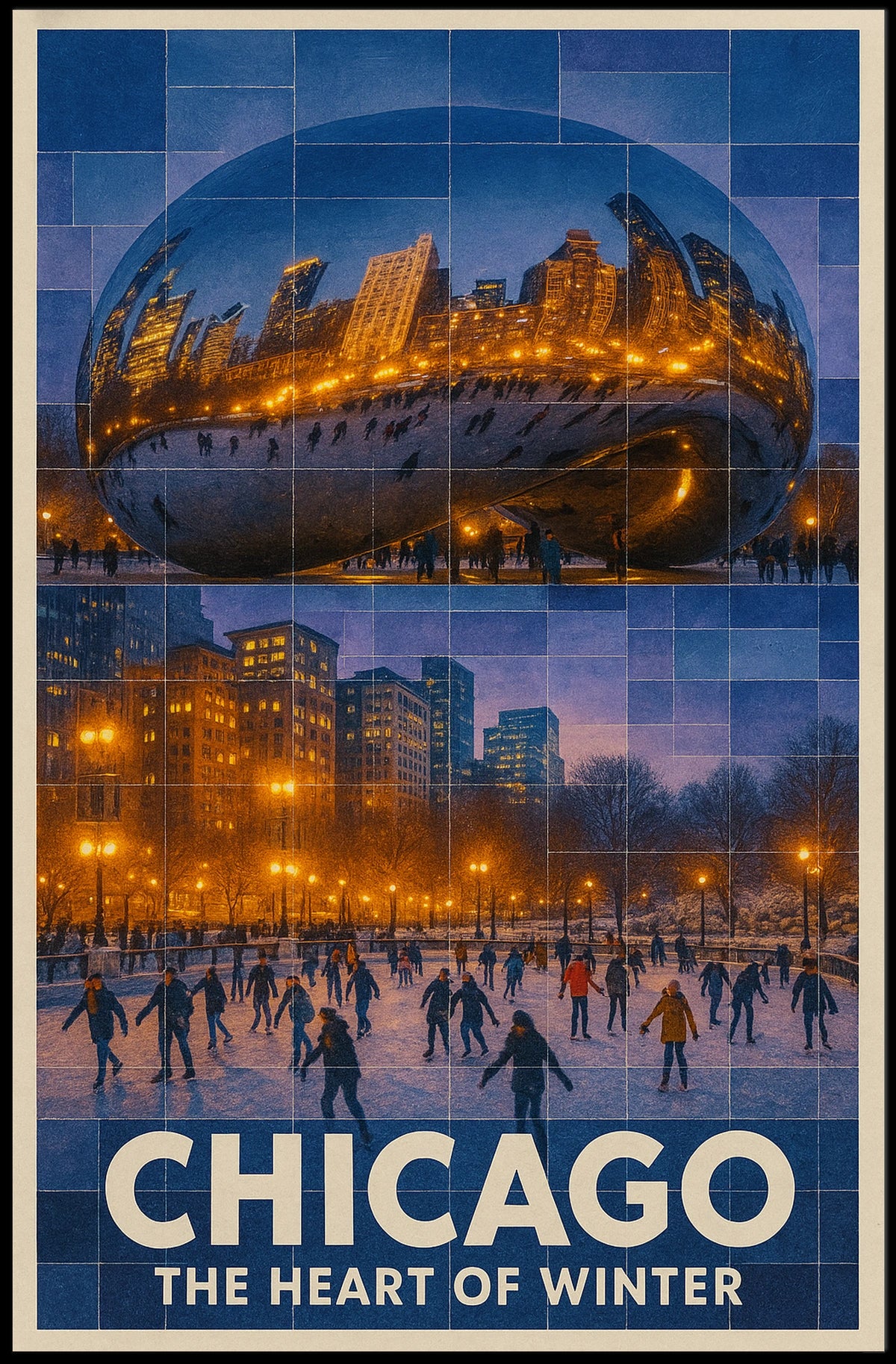 Chicago The Heart Of Winter Poster