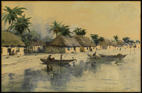 Indian Village, Cozumel Island Poster