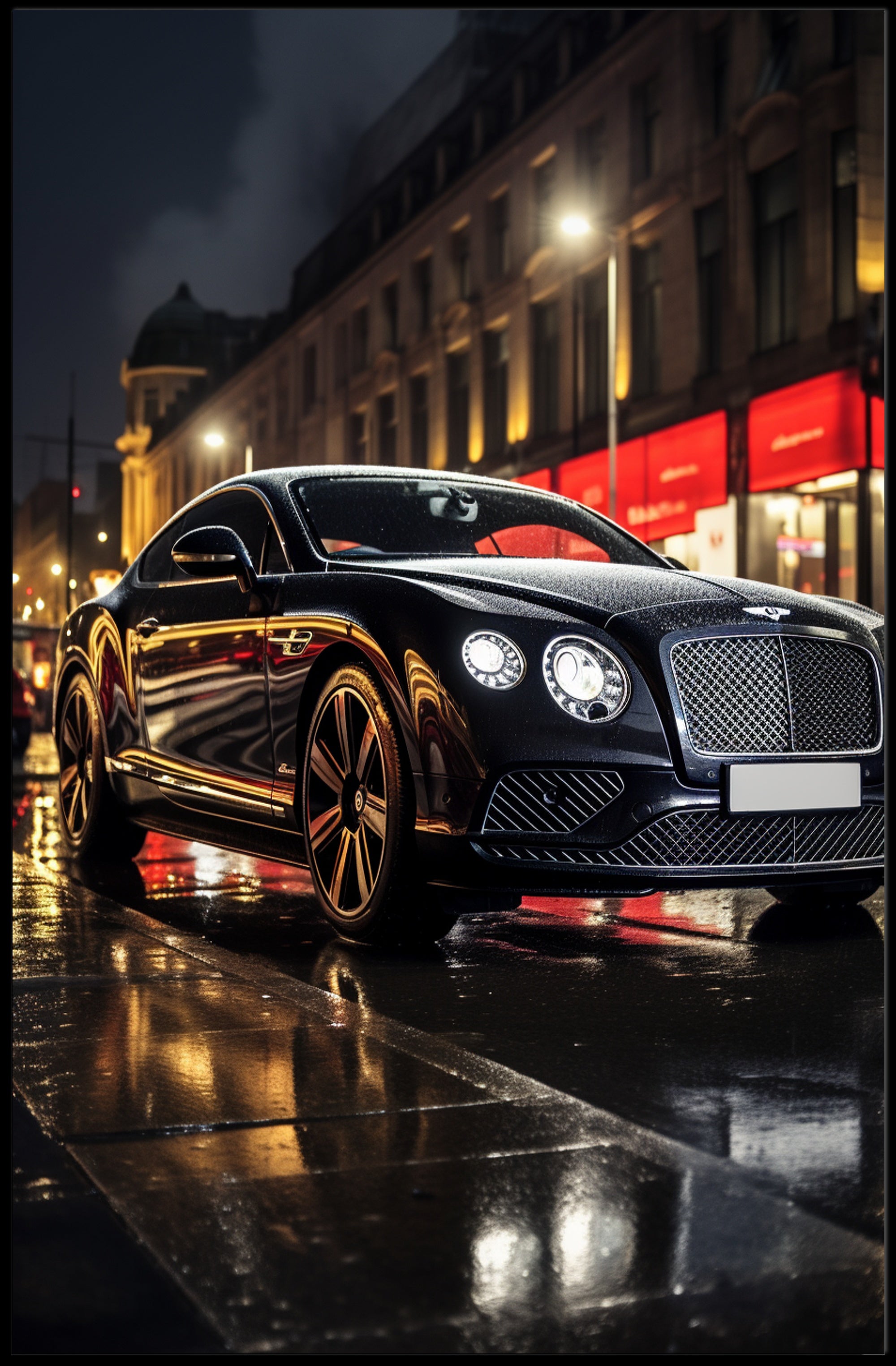 Nighttime Elegance Poster PosterGoat