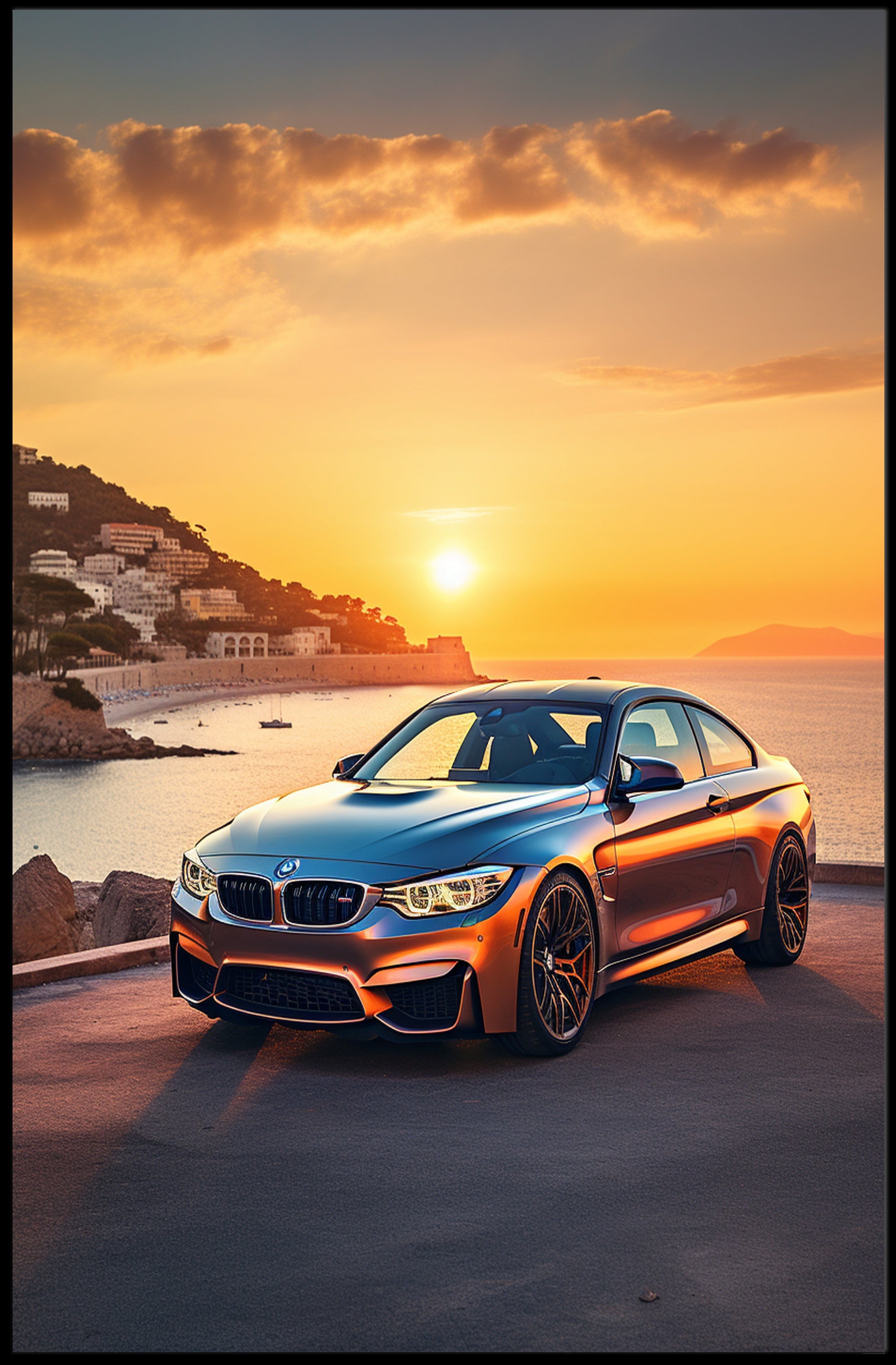 Sunset Drive Poster PosterGoat