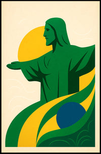 Embrace of Brazil Poster