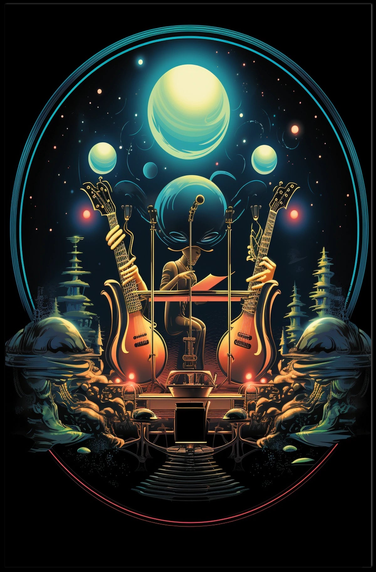 Cosmic Concert Poster