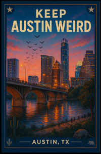 Keep Austin Weird Poster
