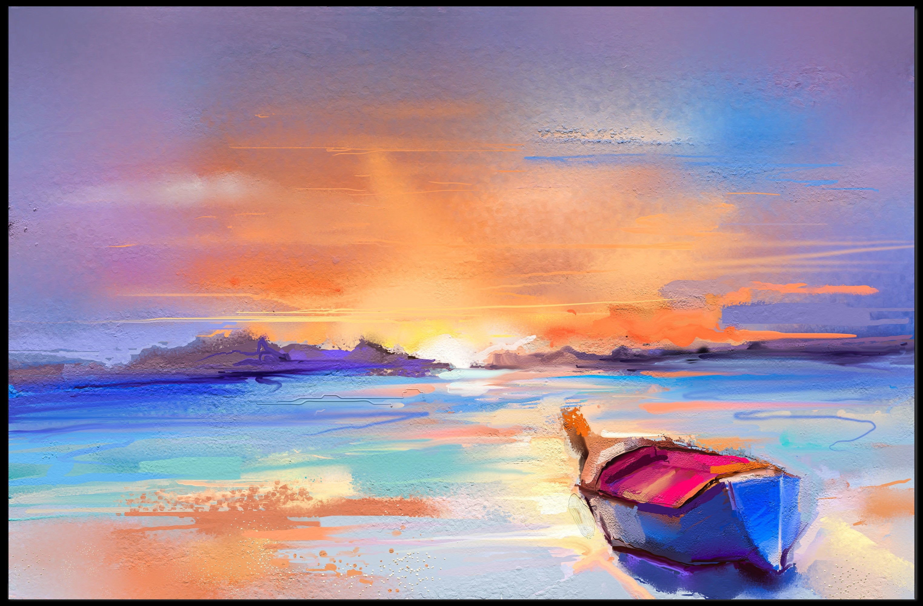 Tranquil Sunset Poster