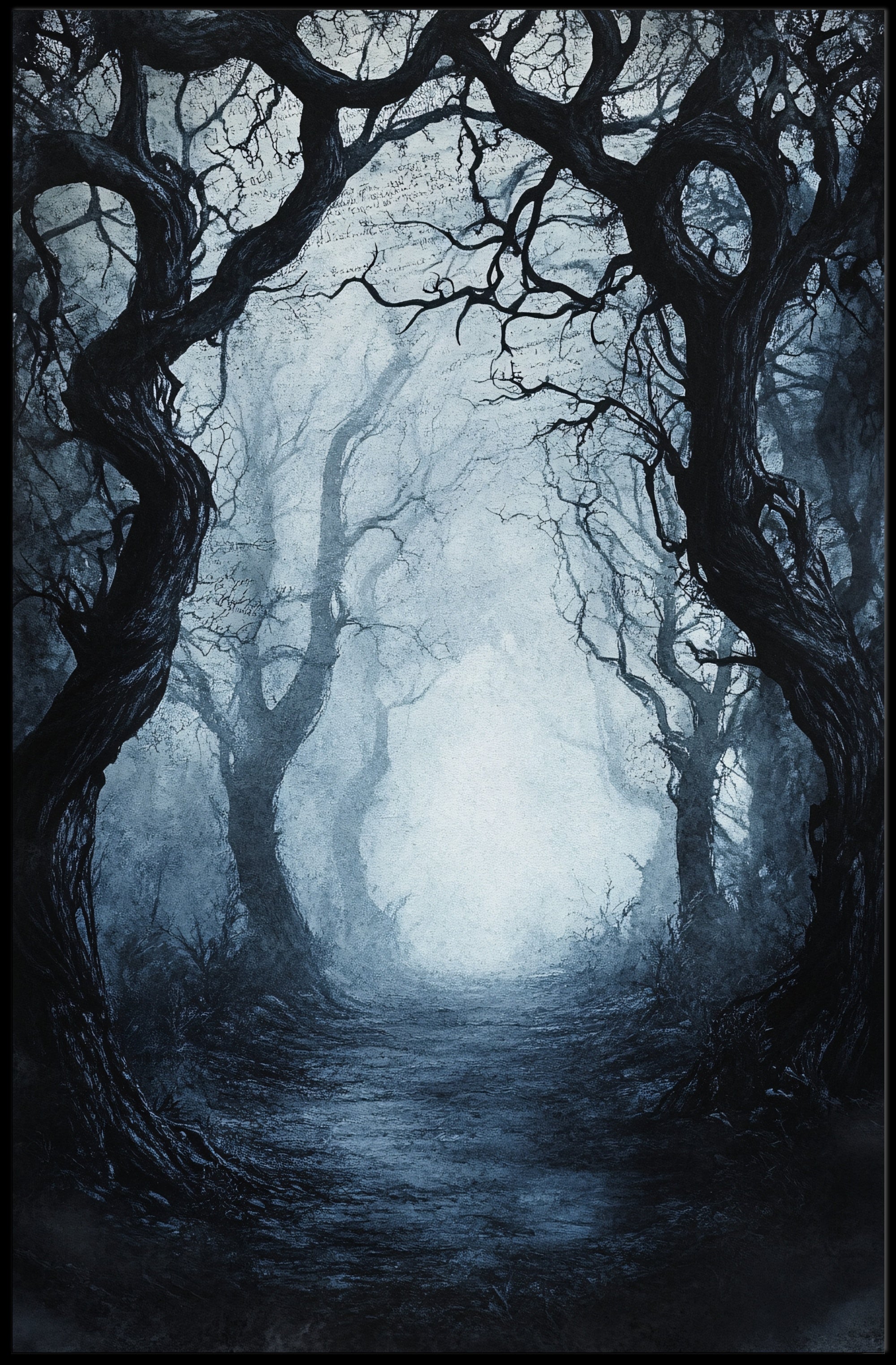 Enchanted Forest Pathway Poster