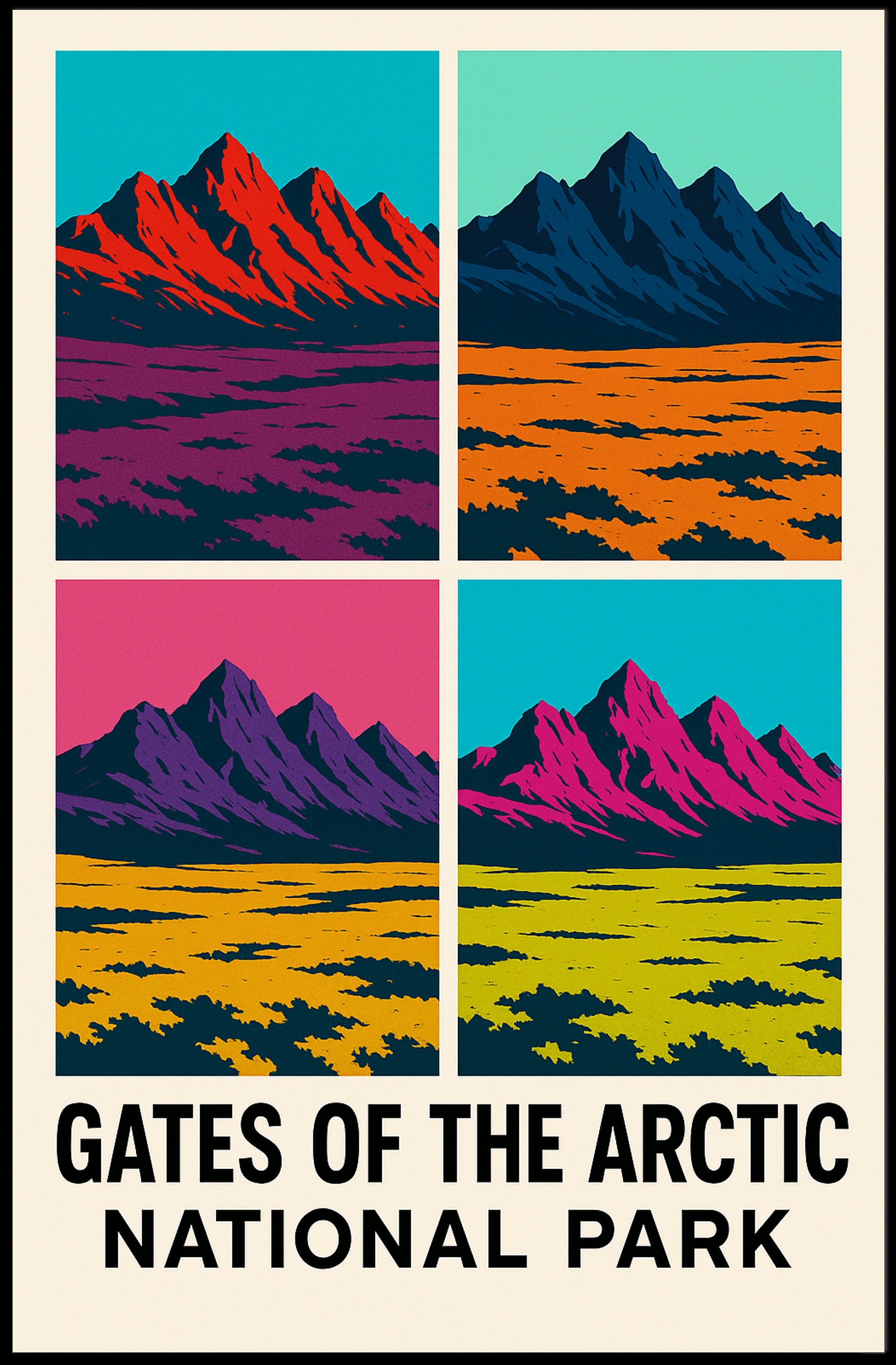 Gates of the Arctic National Park Poster