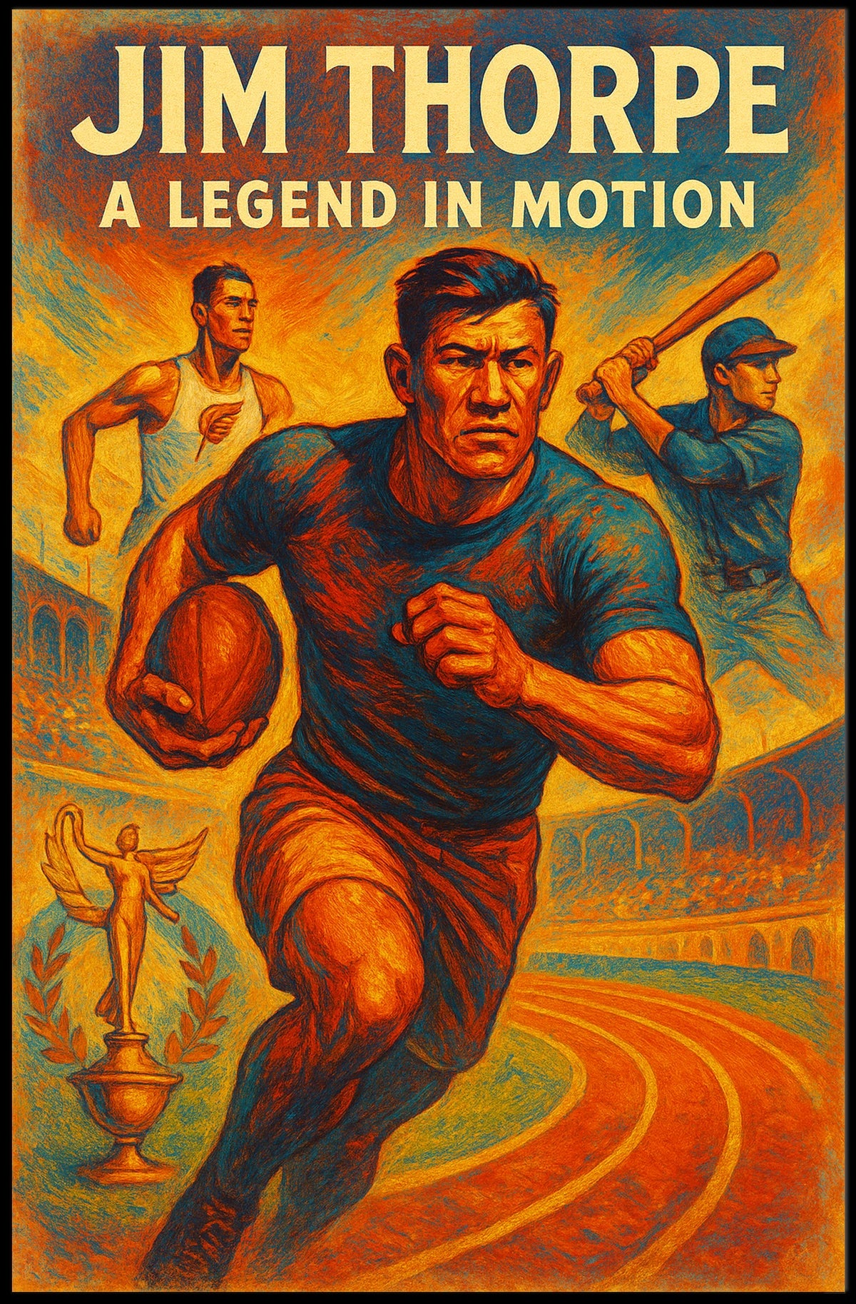 Jim Thorpe A Legend in Motion Jim Thorpe Poster