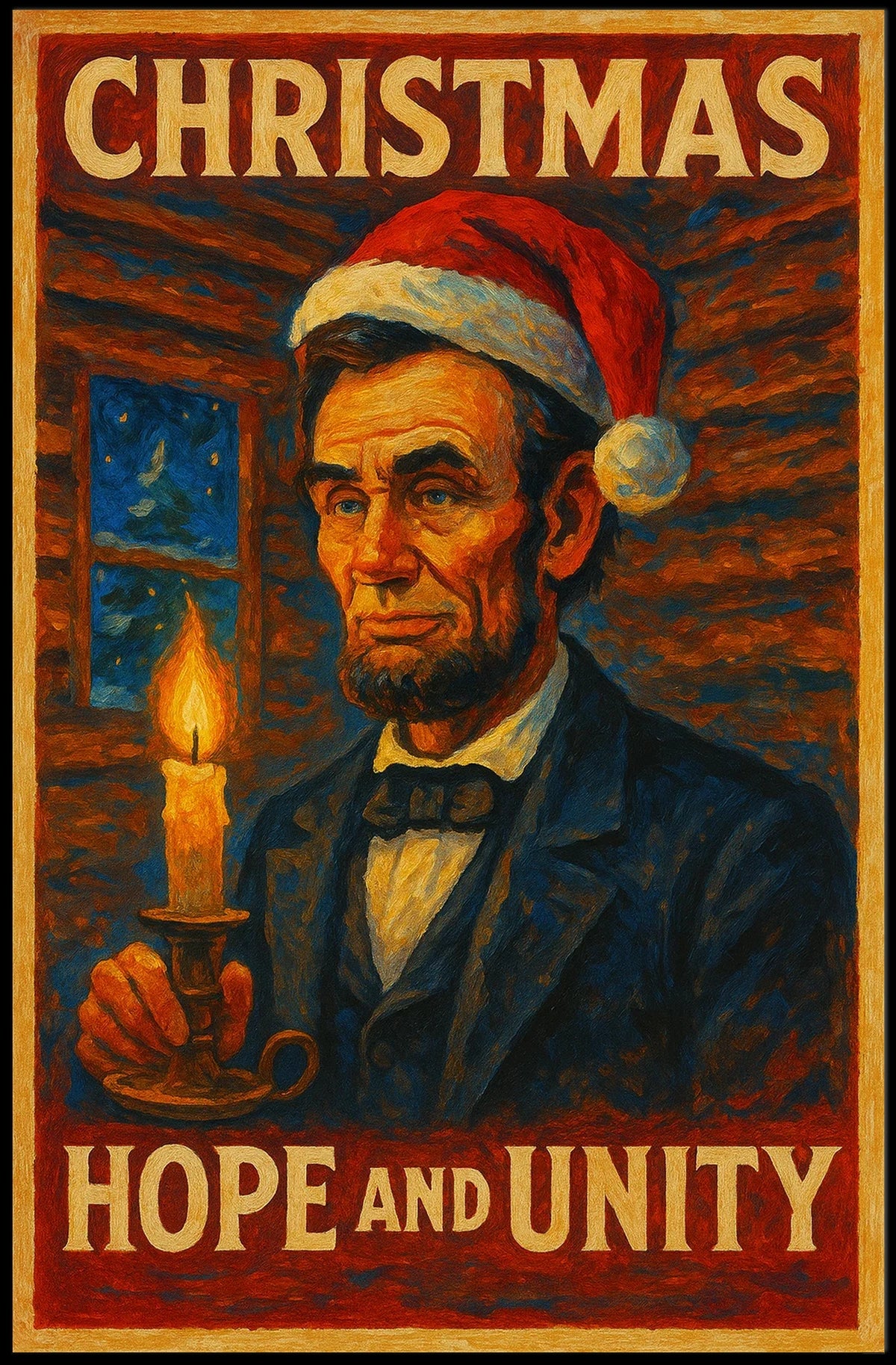 Christmas Hope And Unity Poster