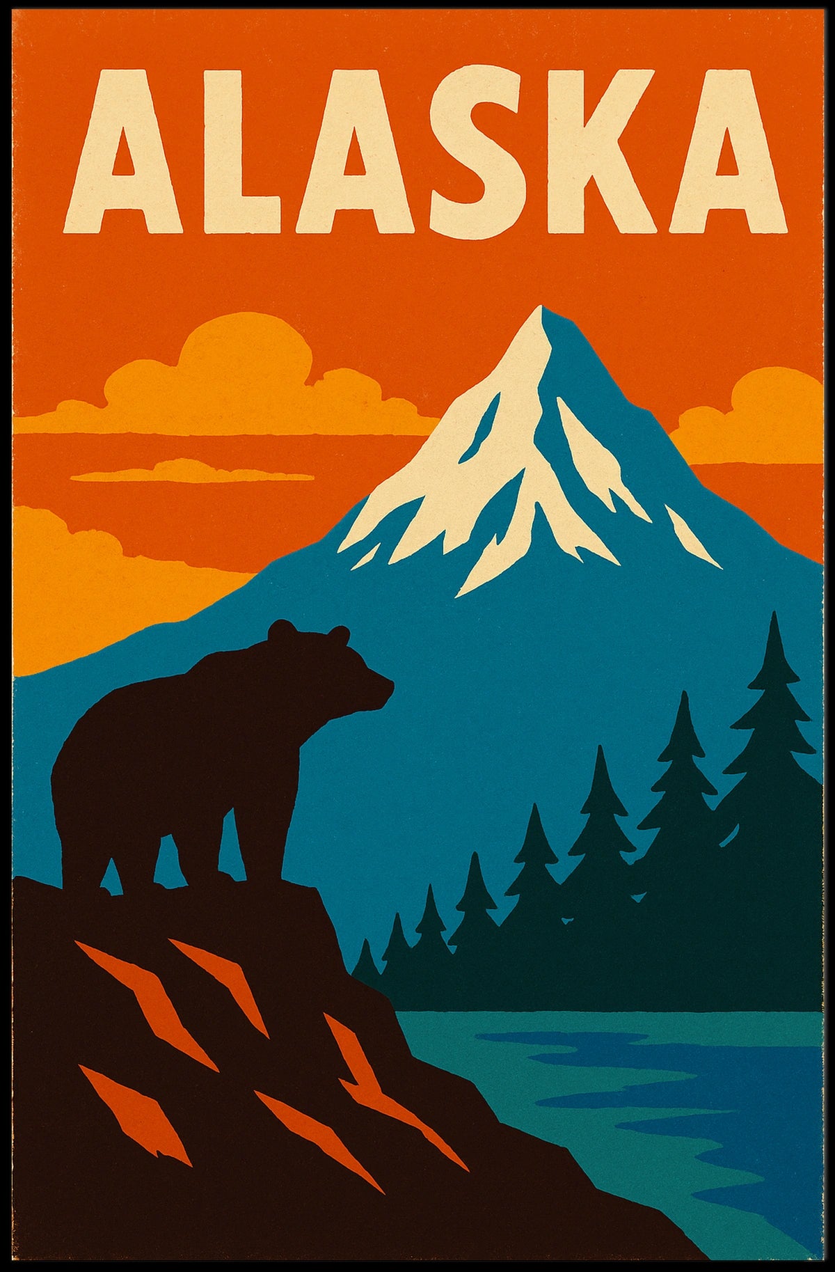Alaska Adventure Poster