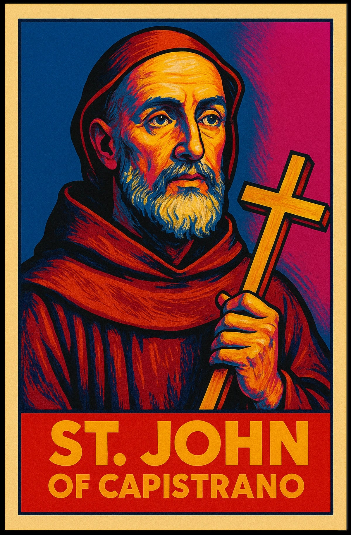 St. John of Capistrano Poster
