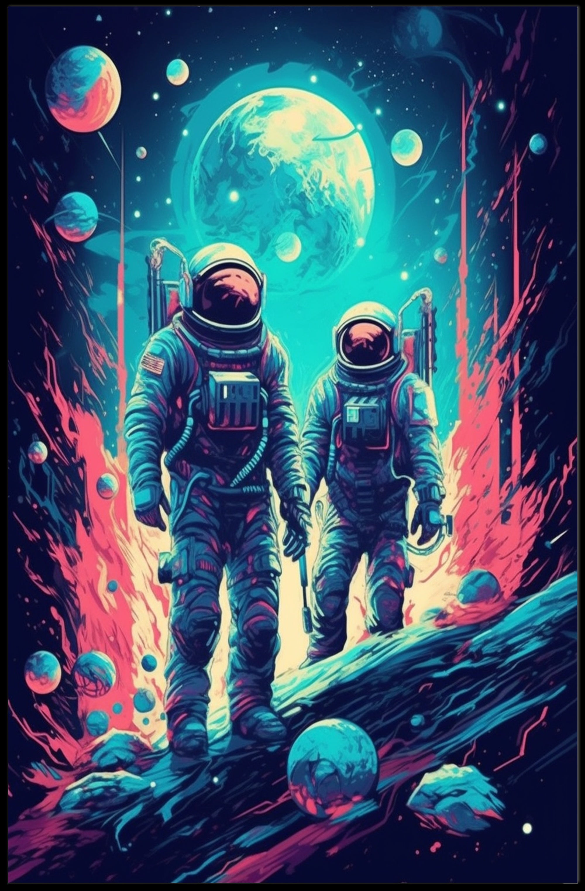 Cosmic Exploration Poster