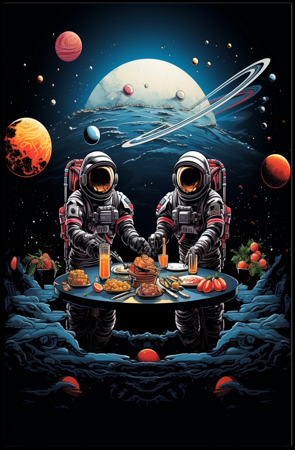Cosmic Breakfast Poster
