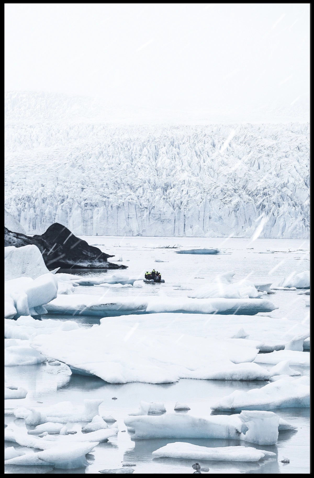 Icy Expedition Poster