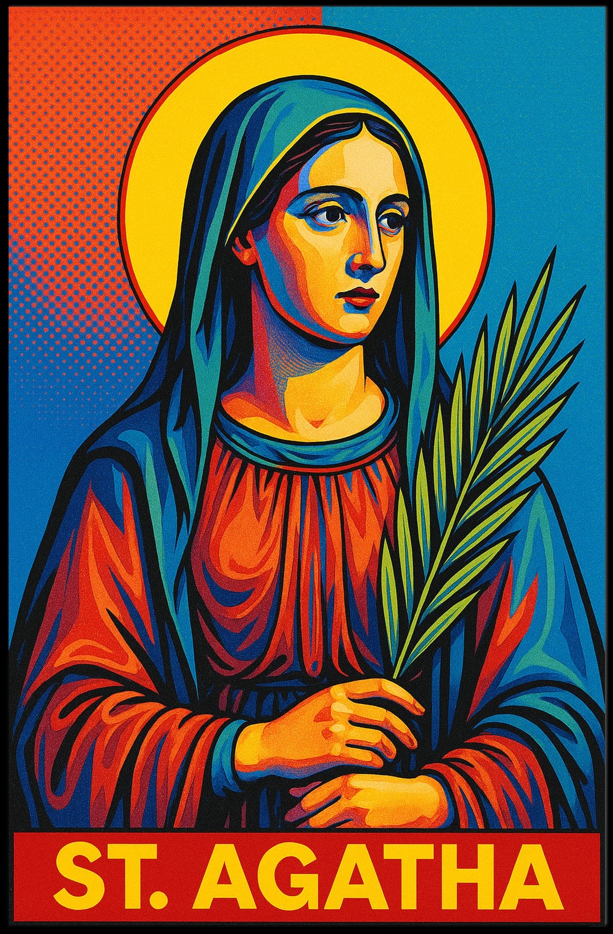 St. Agatha Poster
