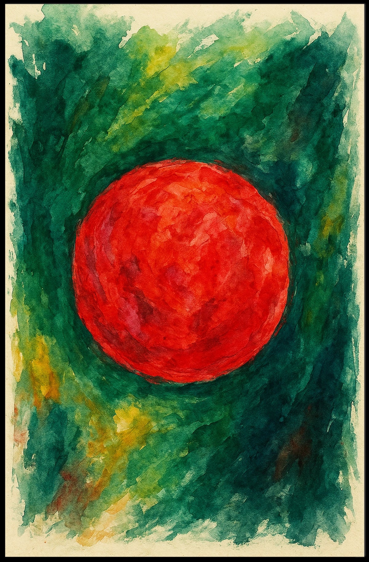 Abstract Harmony Abstract Poster