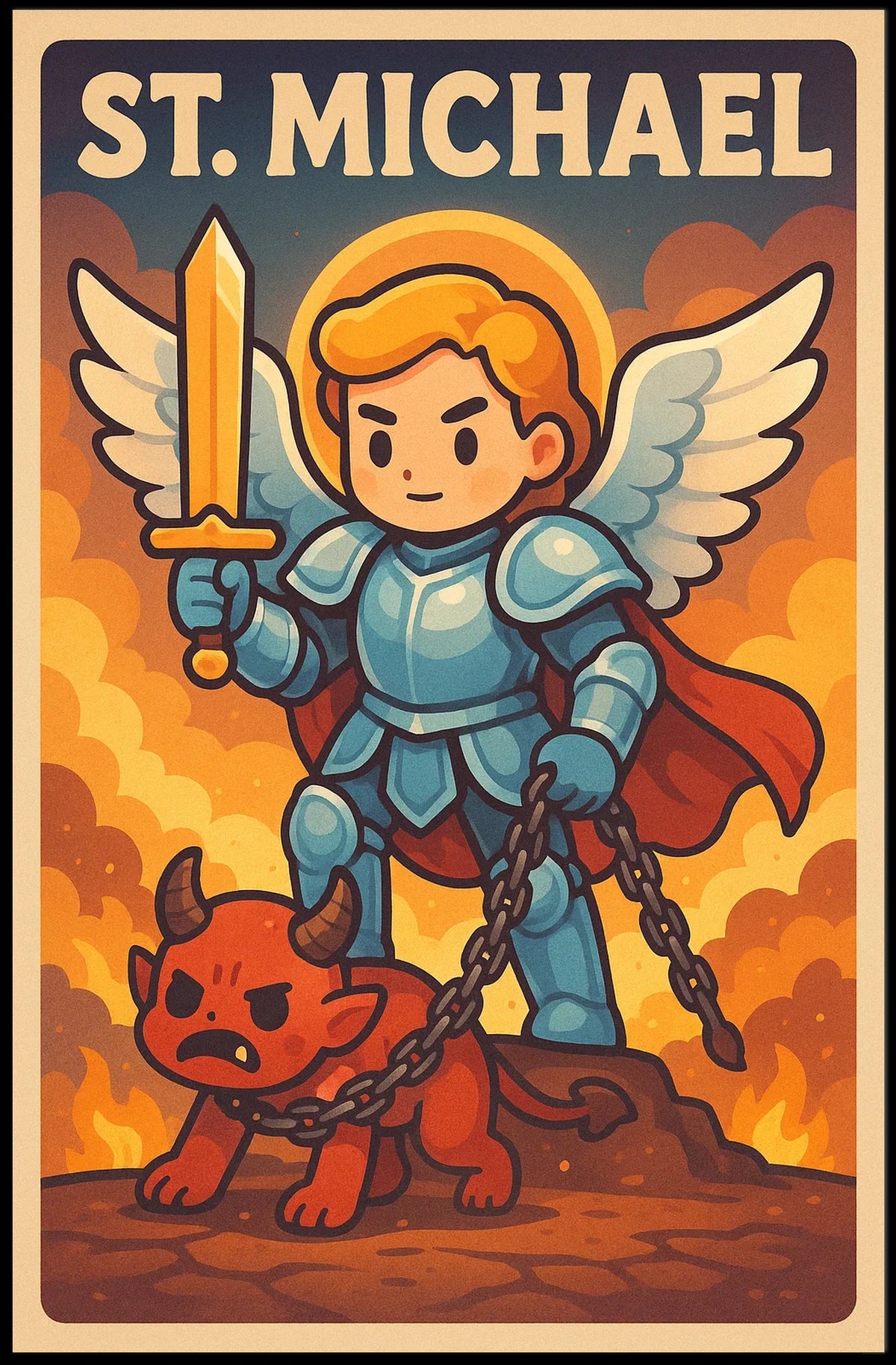 St. Michael The Archangel Poster