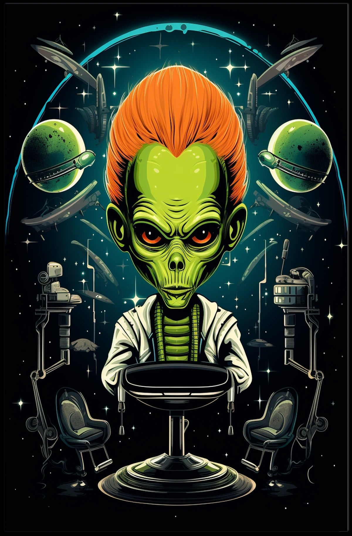 Galactic Council Meeting Poster