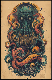 The Enigma of the Deep Wall Art Poster Print PosterGoat