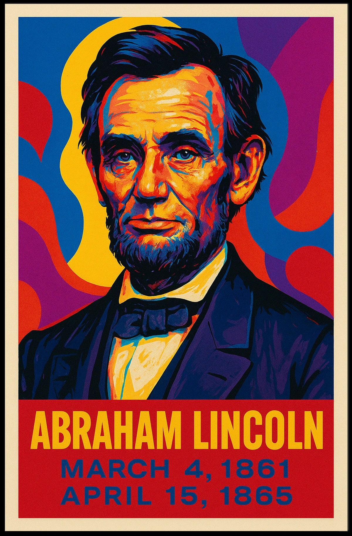 Abraham Lincoln 16th President Poster