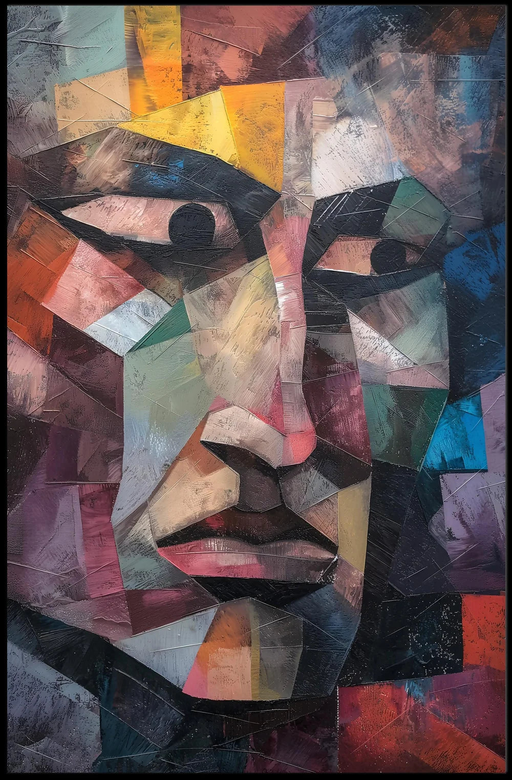 Modern Urban Landscape Art Poster