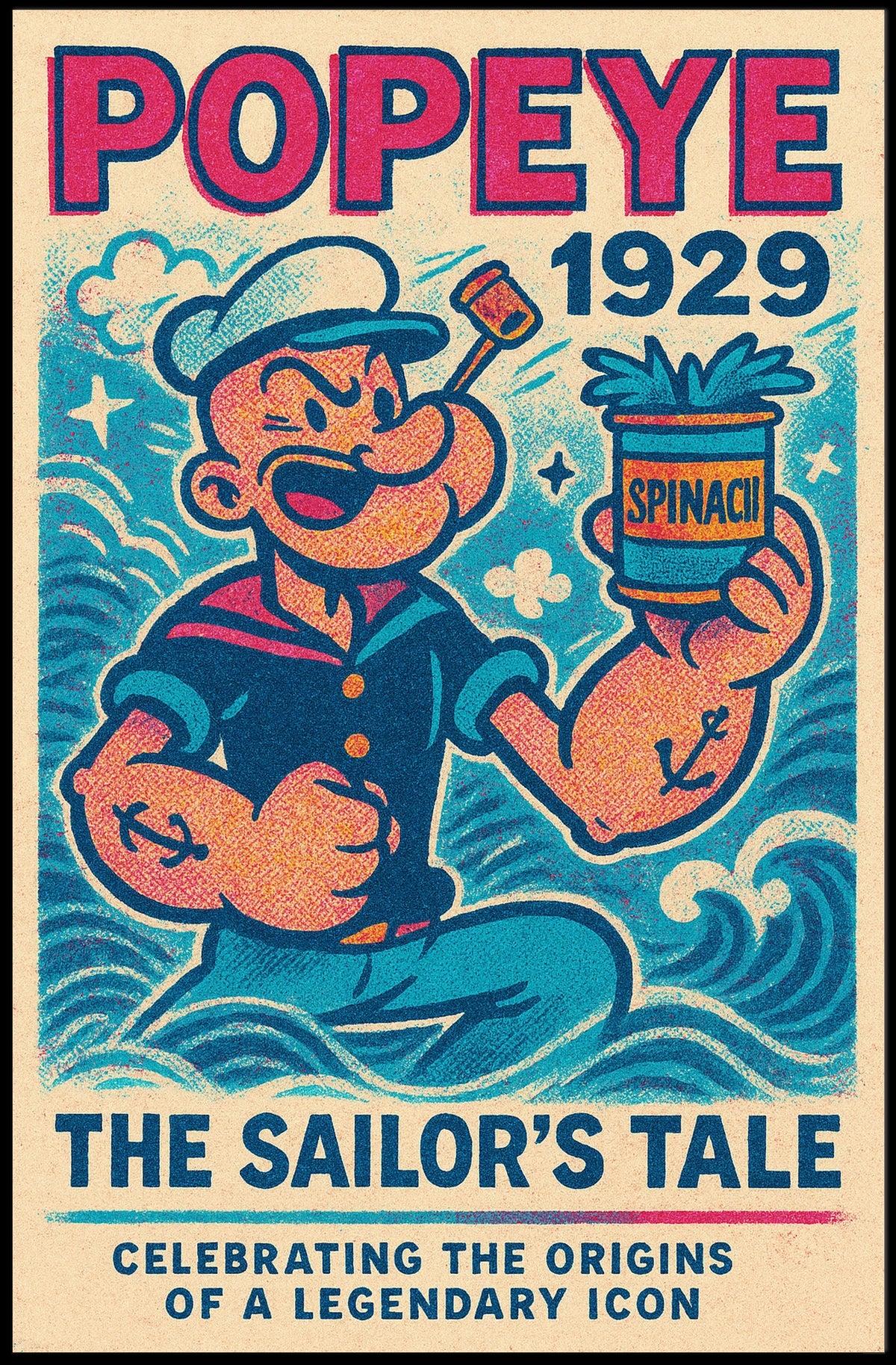 Popeye 1929 Art Poster POP-72