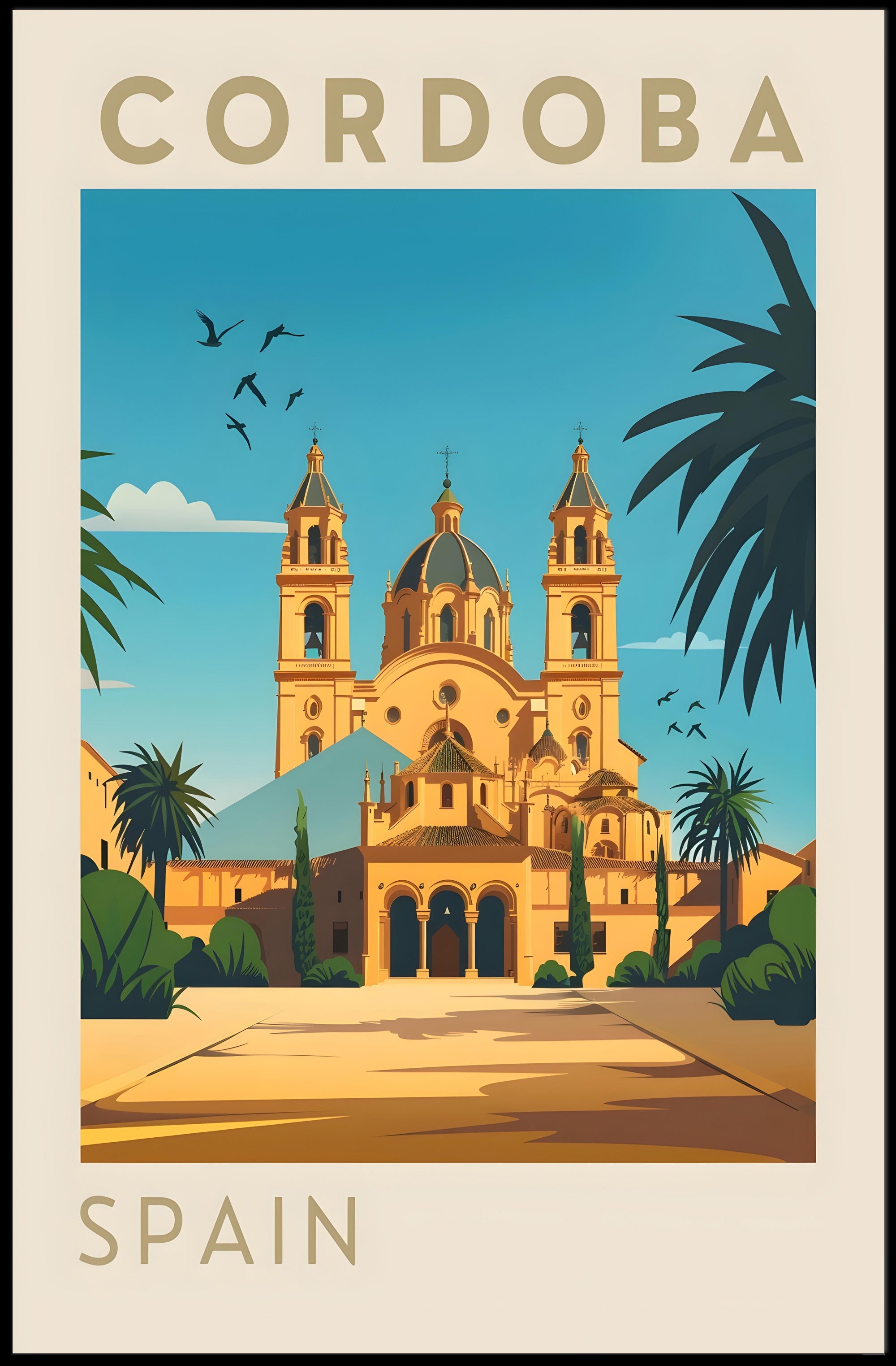 CΓ³rdoba Travel Poster
