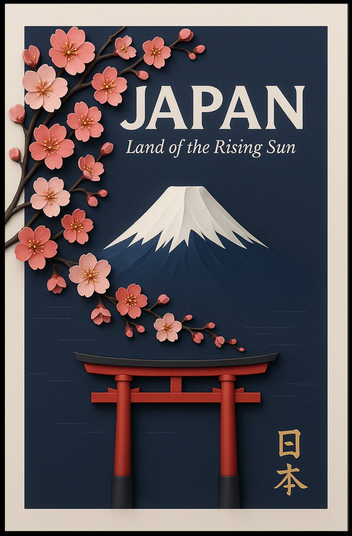 Japan Land Of The Rising Sun Poster