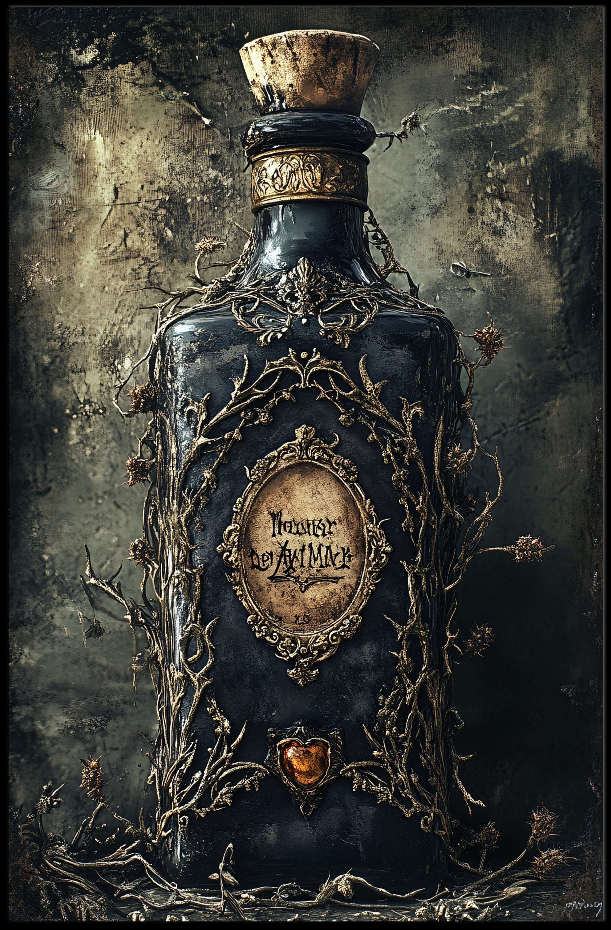 Enchanted Elixir Bottle Poster