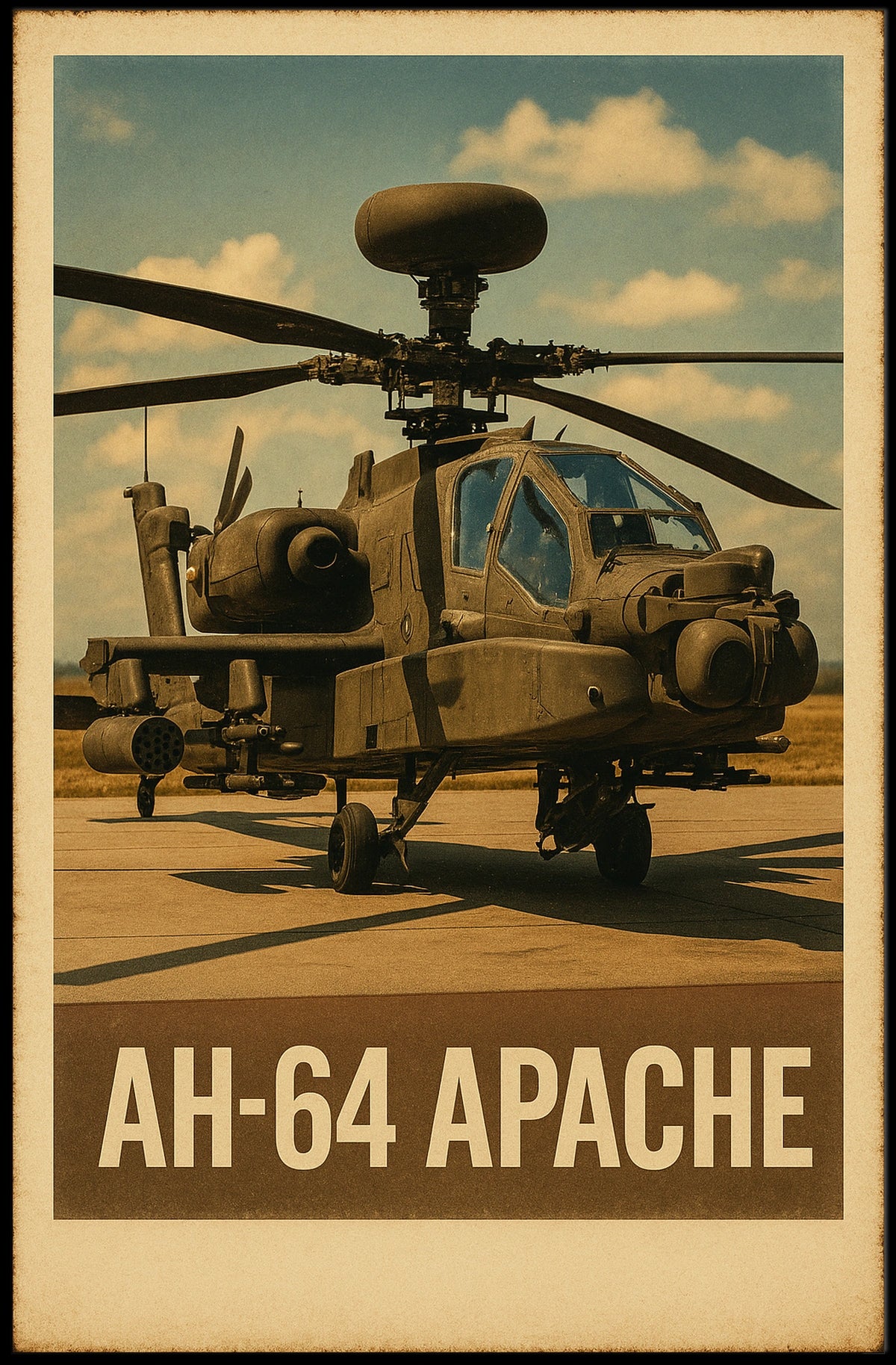 Ah-64 Apache Poster