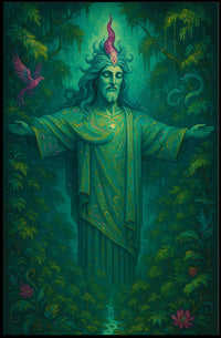 Enchanted Forest Guardian Poster