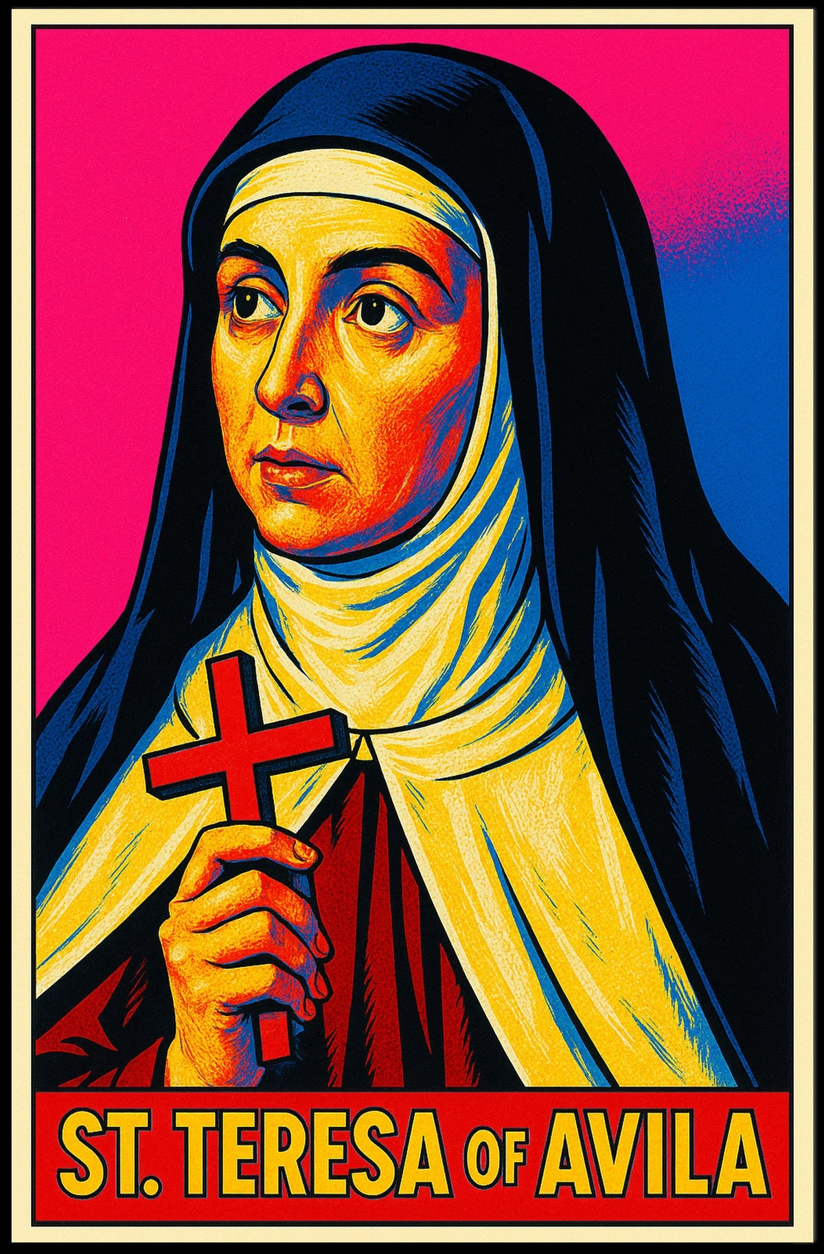 St. Teresa Of Avila Poster