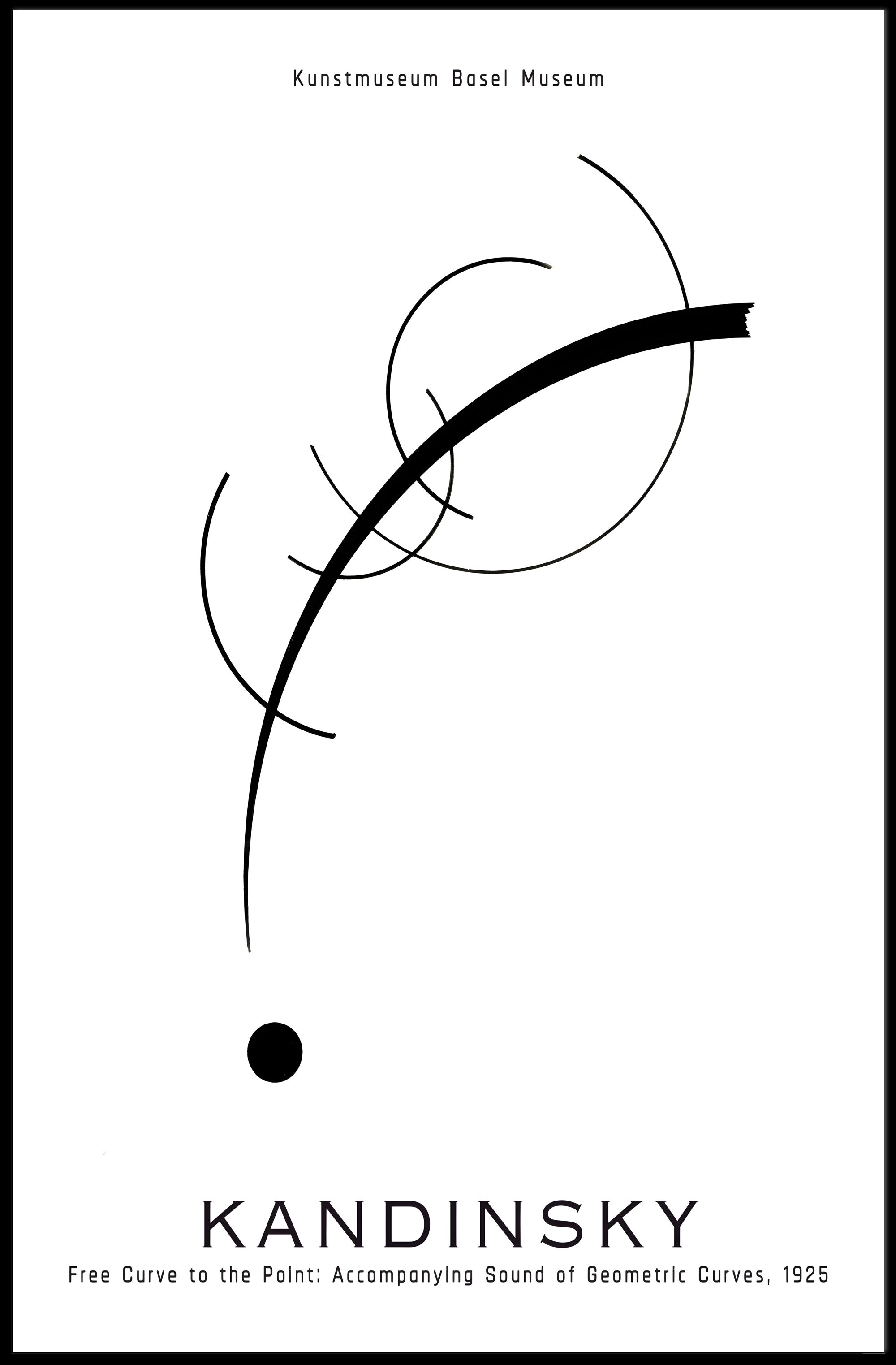 Kandinsky at Kunstmuseum Basel Poster