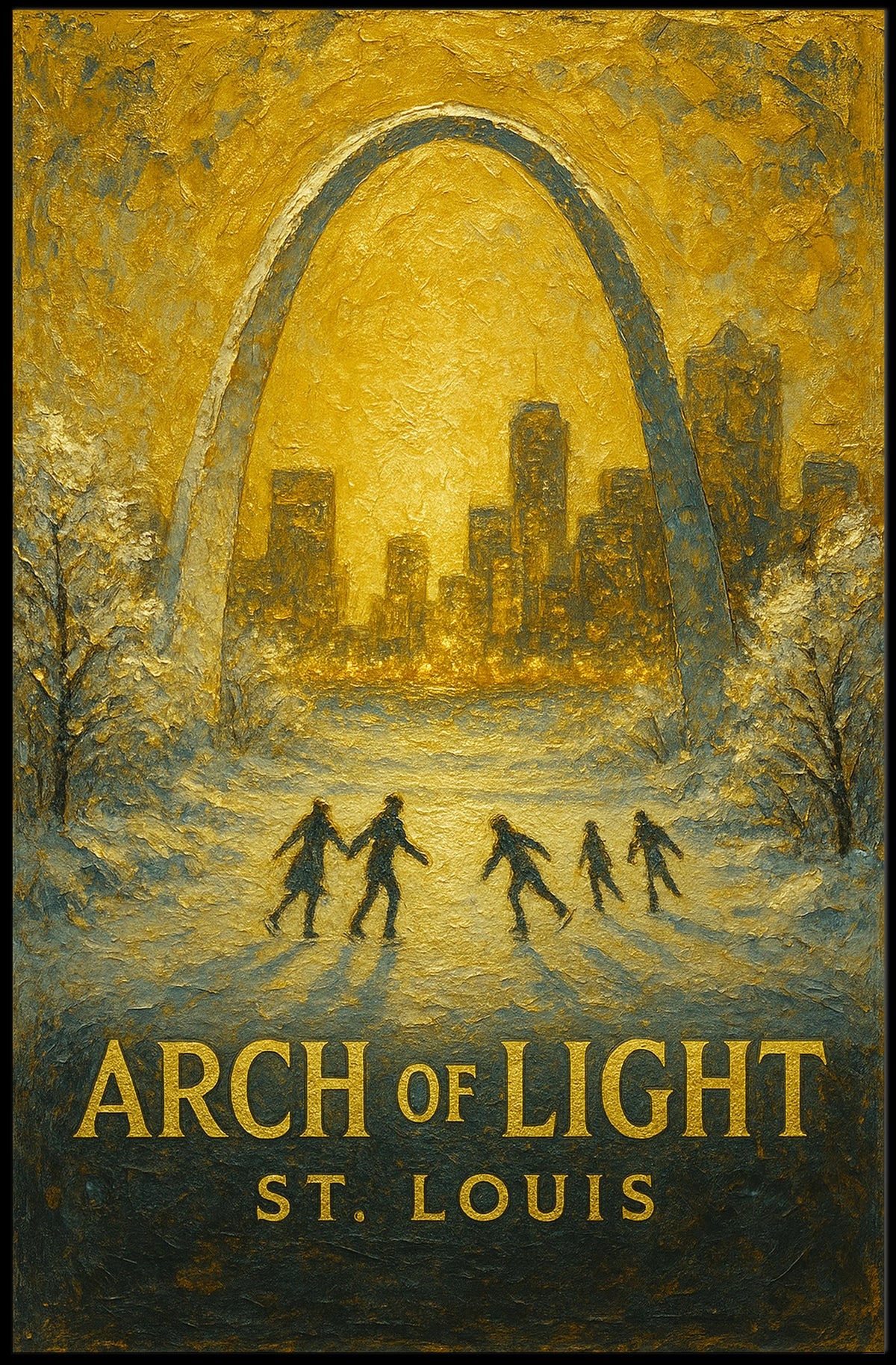 Arch Of Light St. Louis Poster