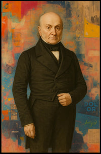 Dignified Portrait Abstract Artistic Pop Culture Poster