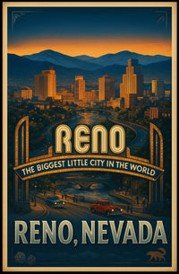 Reno: The Biggest Little City in the World Poster
