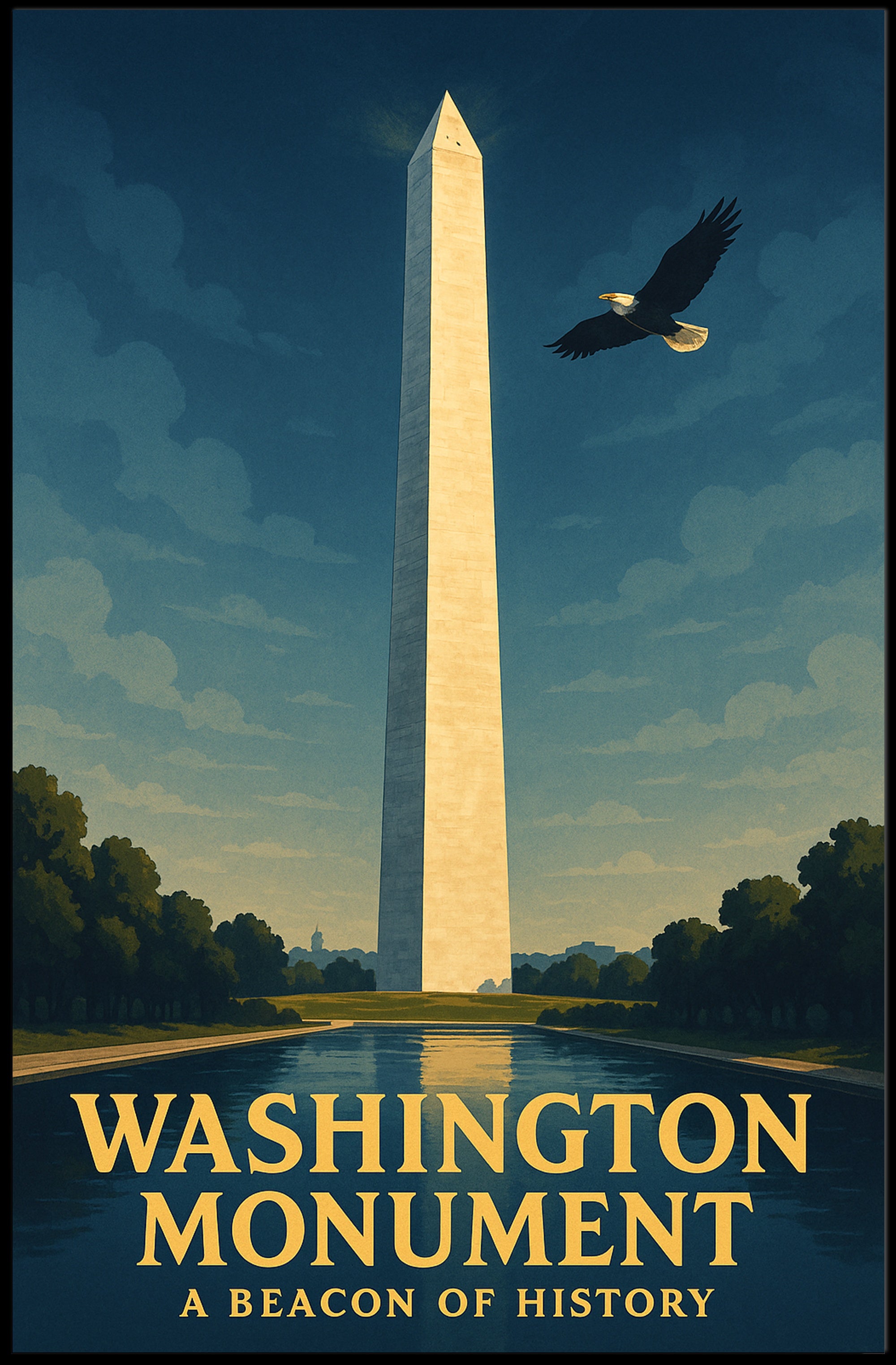 Washington Monument A Beacon of History Poster PosterGoat