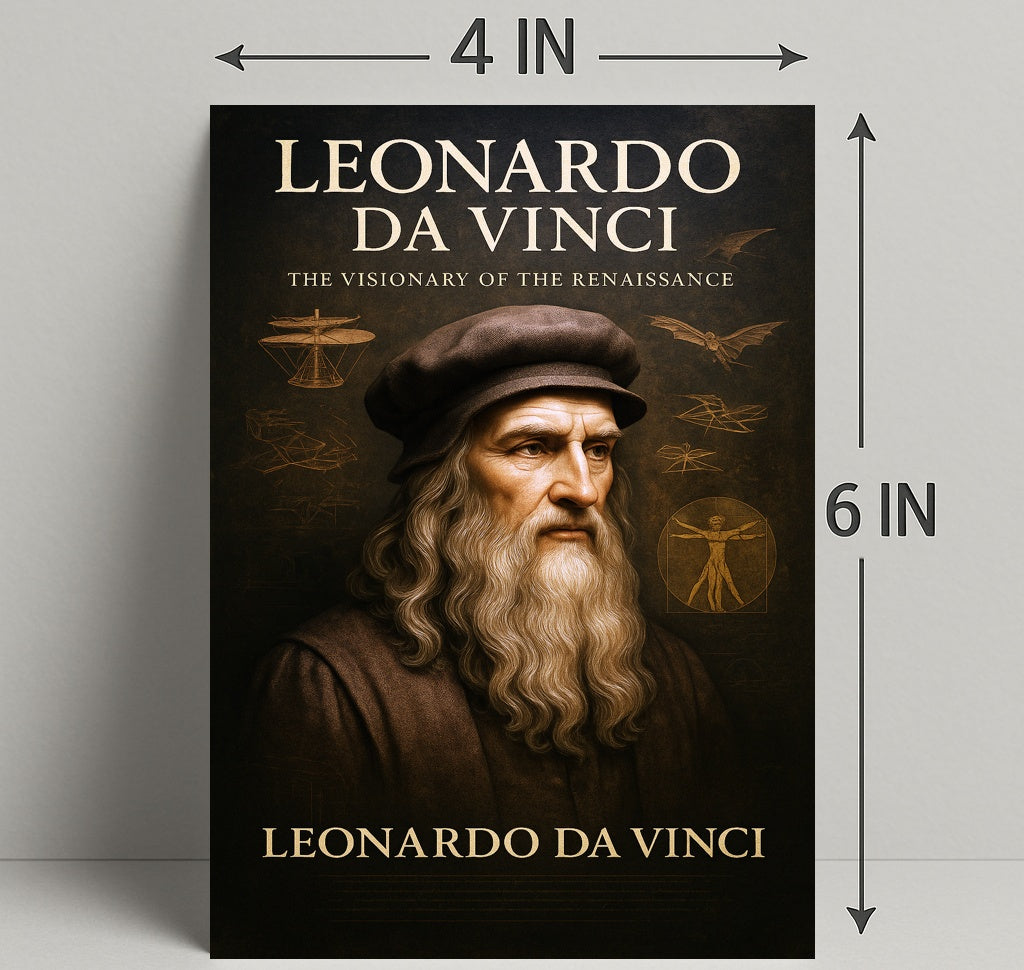 Leonardo da Vinci The Visionary of the Renaissance Poster PosterGoat