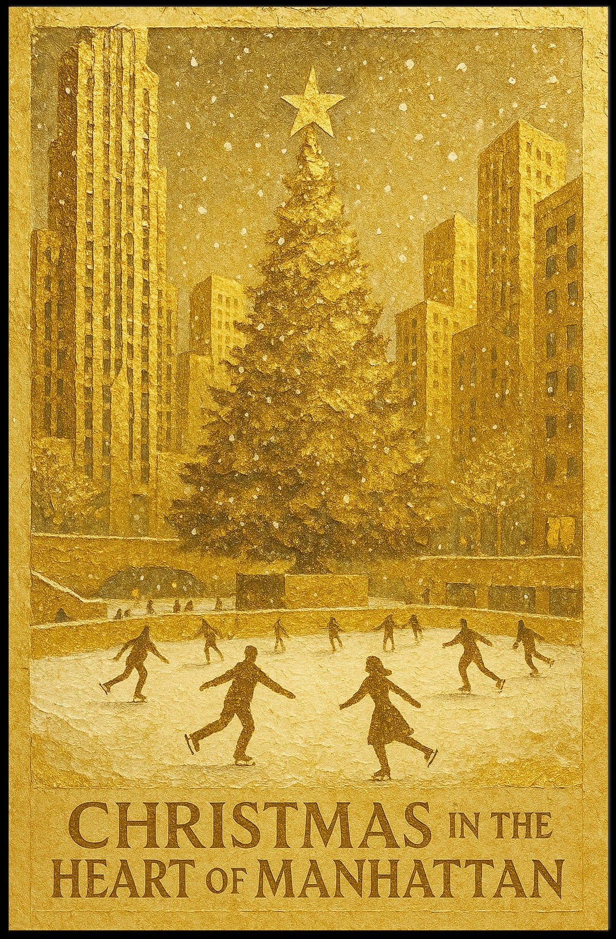 Christmas In The Heart Of Manhattan Poster