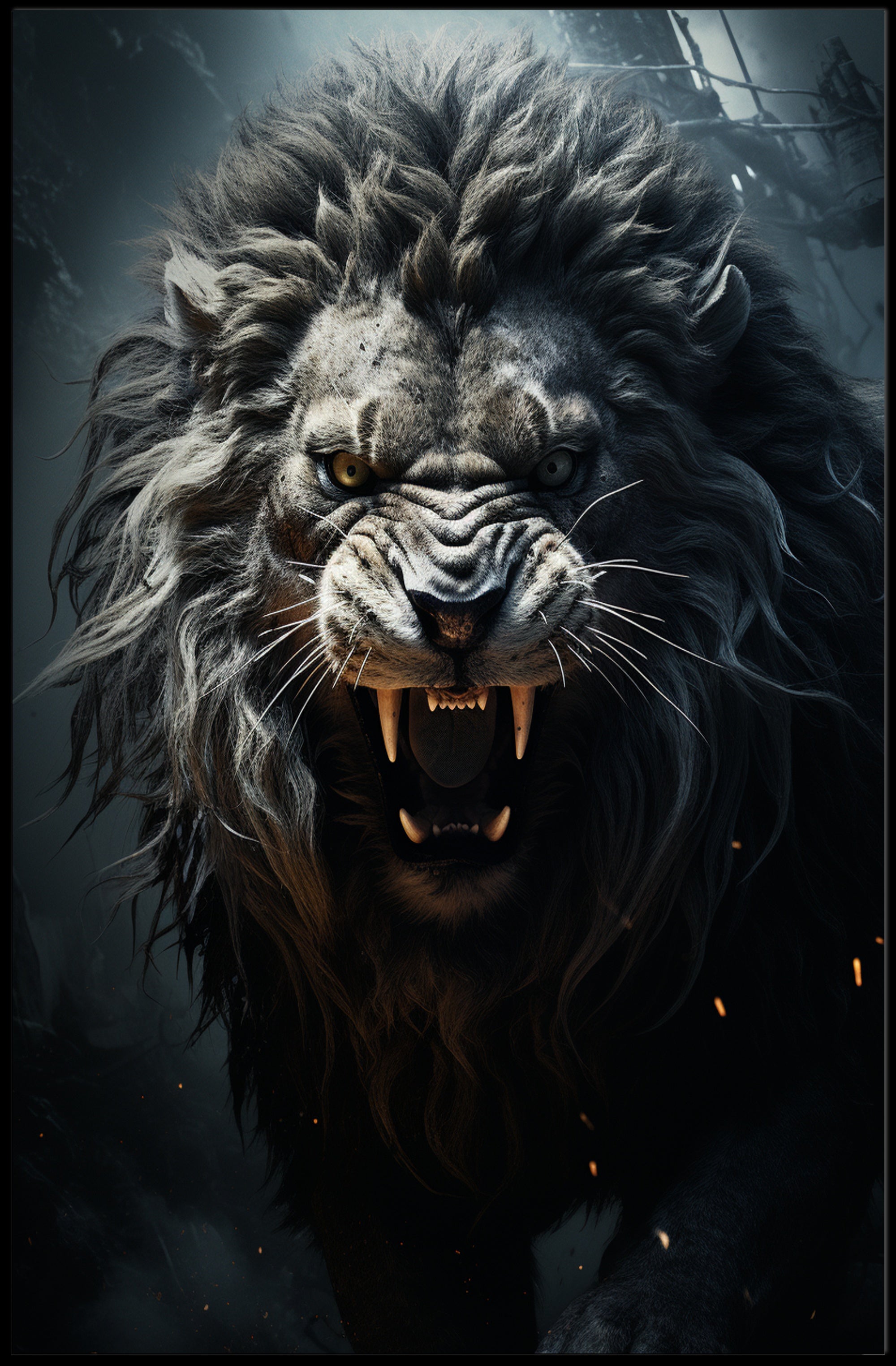 Roaring Majesty Poster