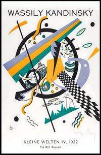 Wassily Kandinsky Kleine Welten IV 1922 Poster