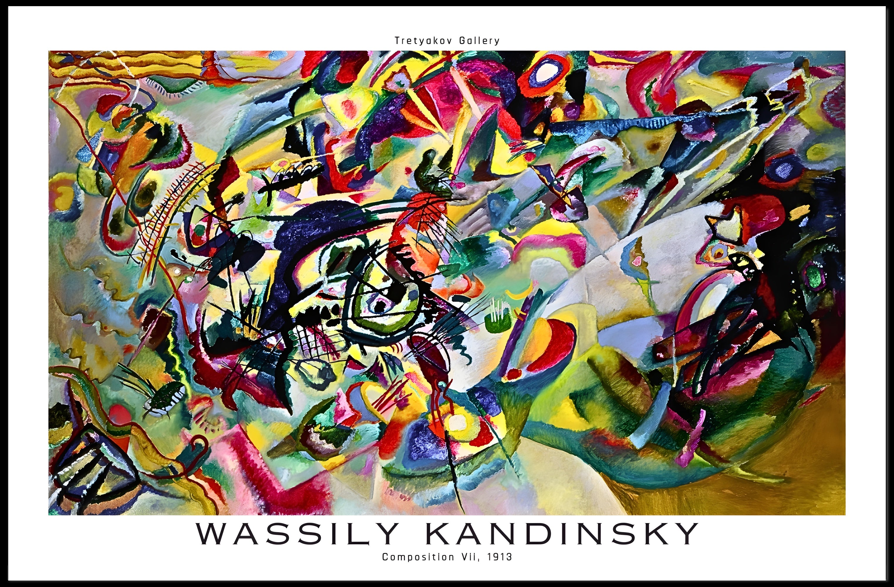 Wassily Kandinsky Composition VII Poster
