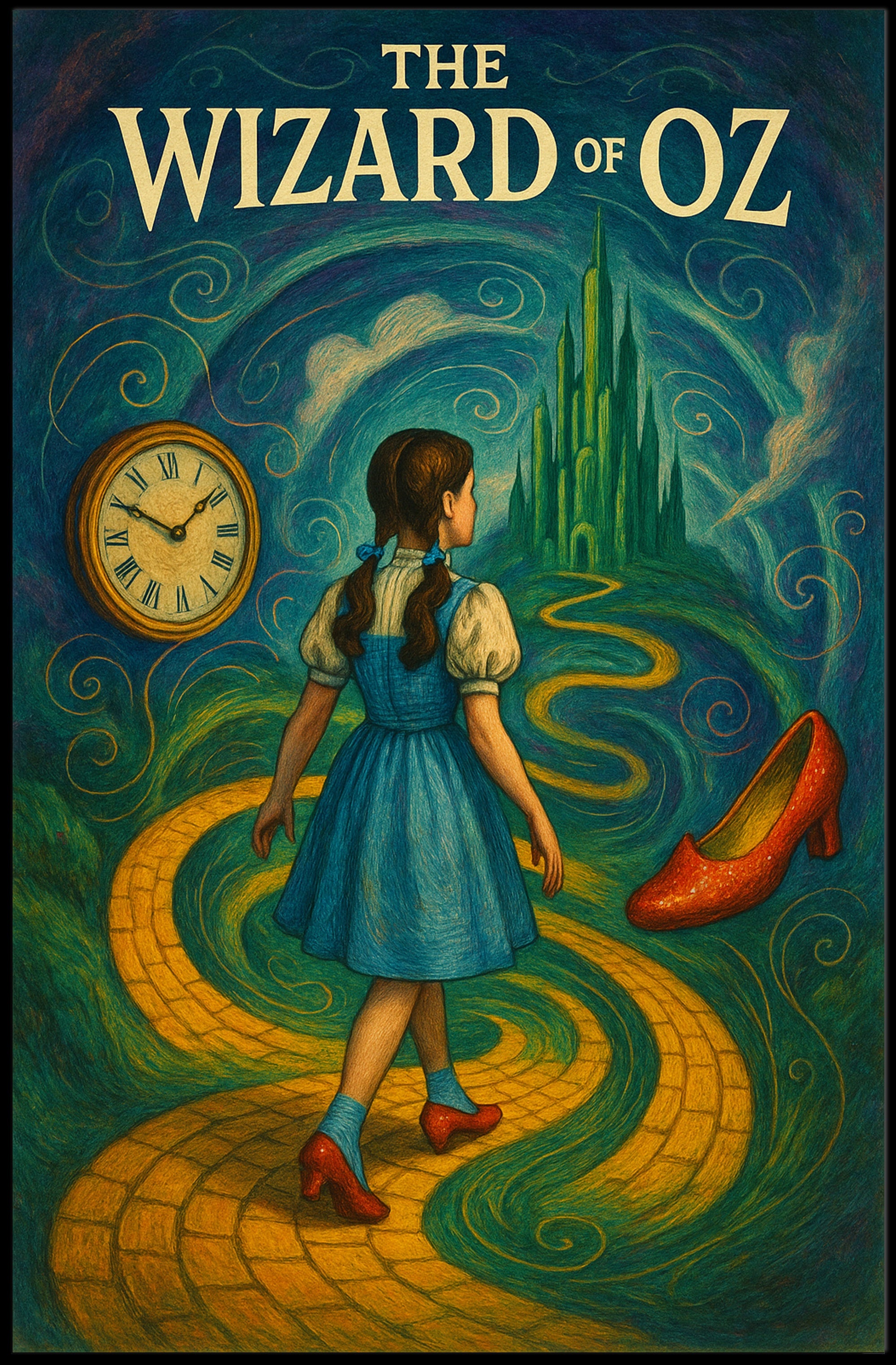 The Wizard of Oz Fantasy Adventure Poster PosterGoat