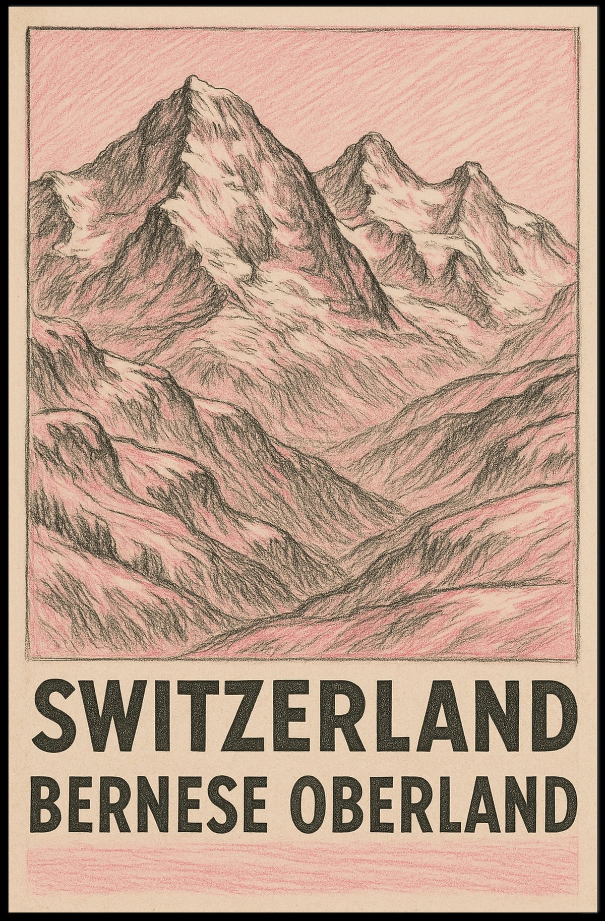 Vibrant Chaos: Abstract Artistry Meets Unrestrained Imagination Poster