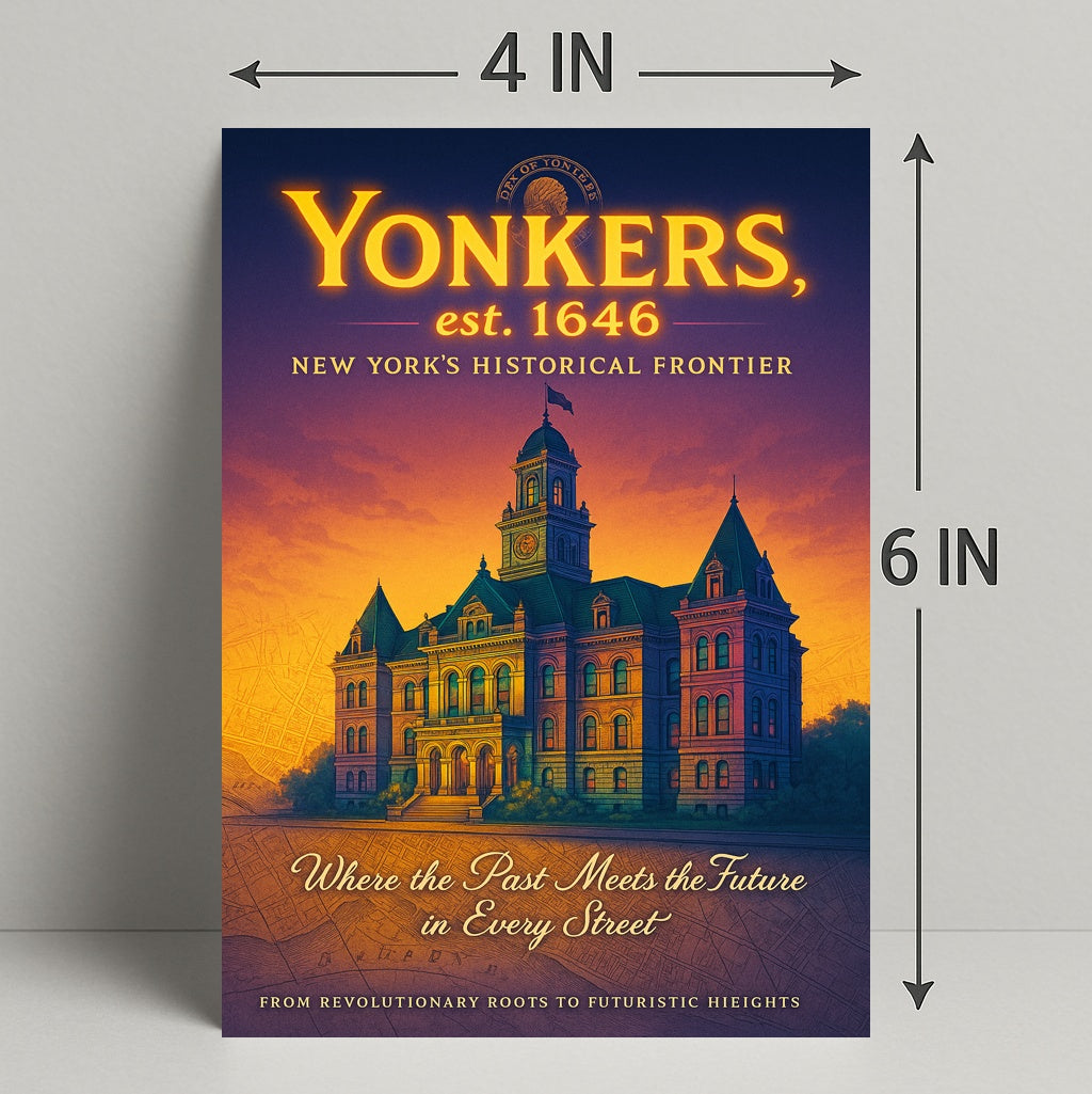 Yonkers New Yorks Historical Frontier Poster PosterGoat