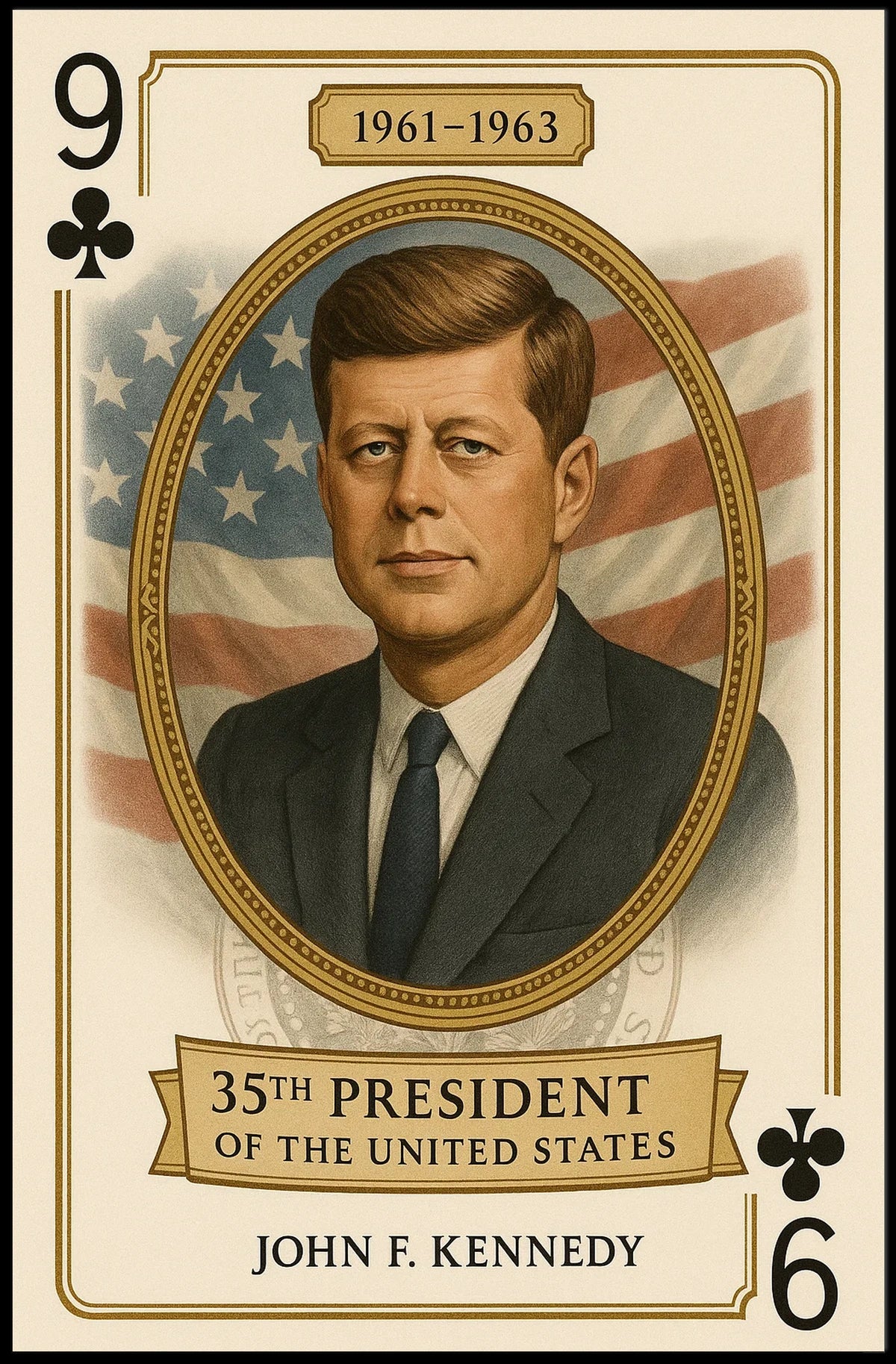 John F Kennedy Poster