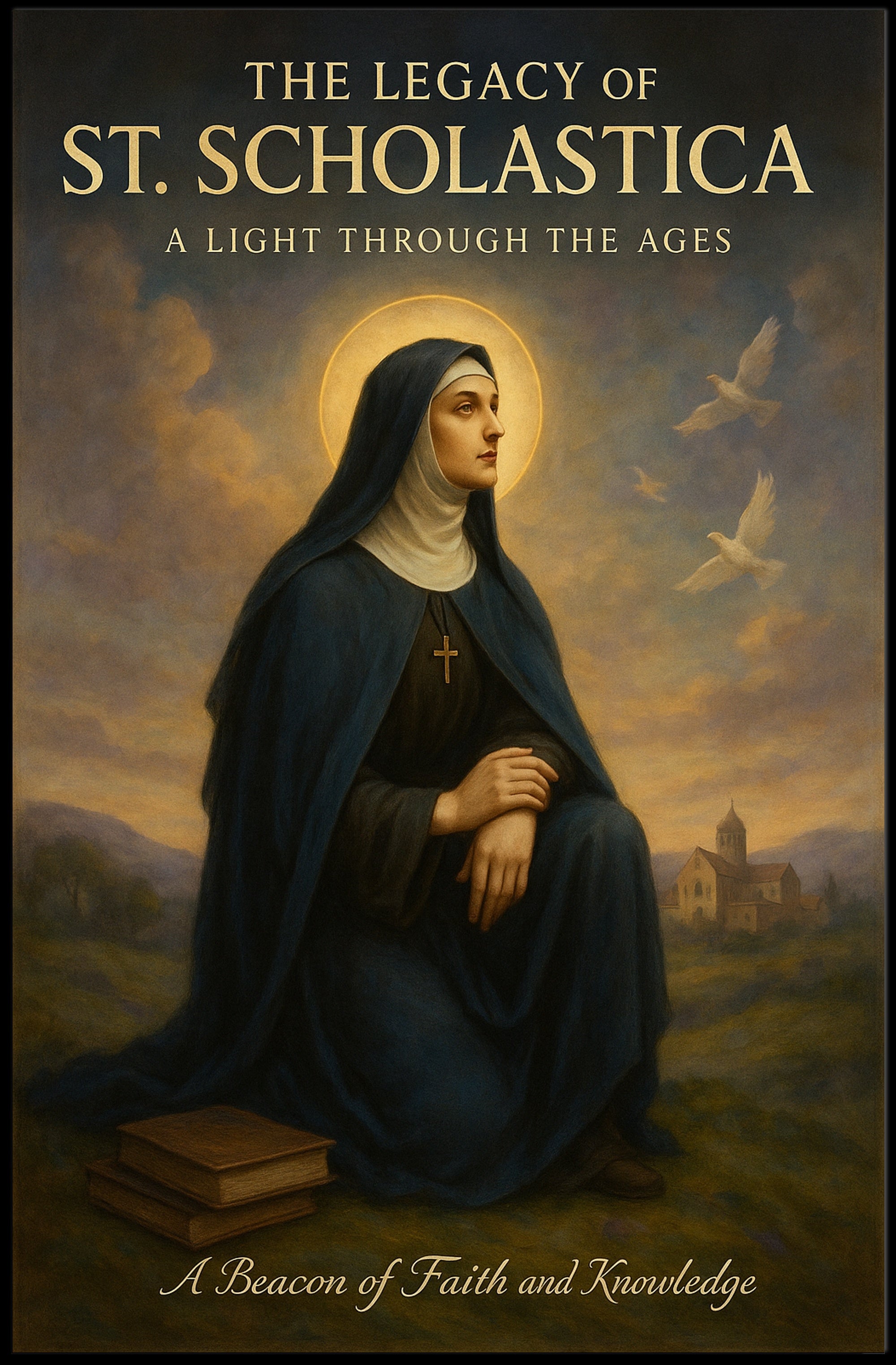 The Legacy of St. Scholastica Poster PosterGoat