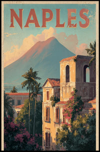 Naples A Scenic Retreat Poster