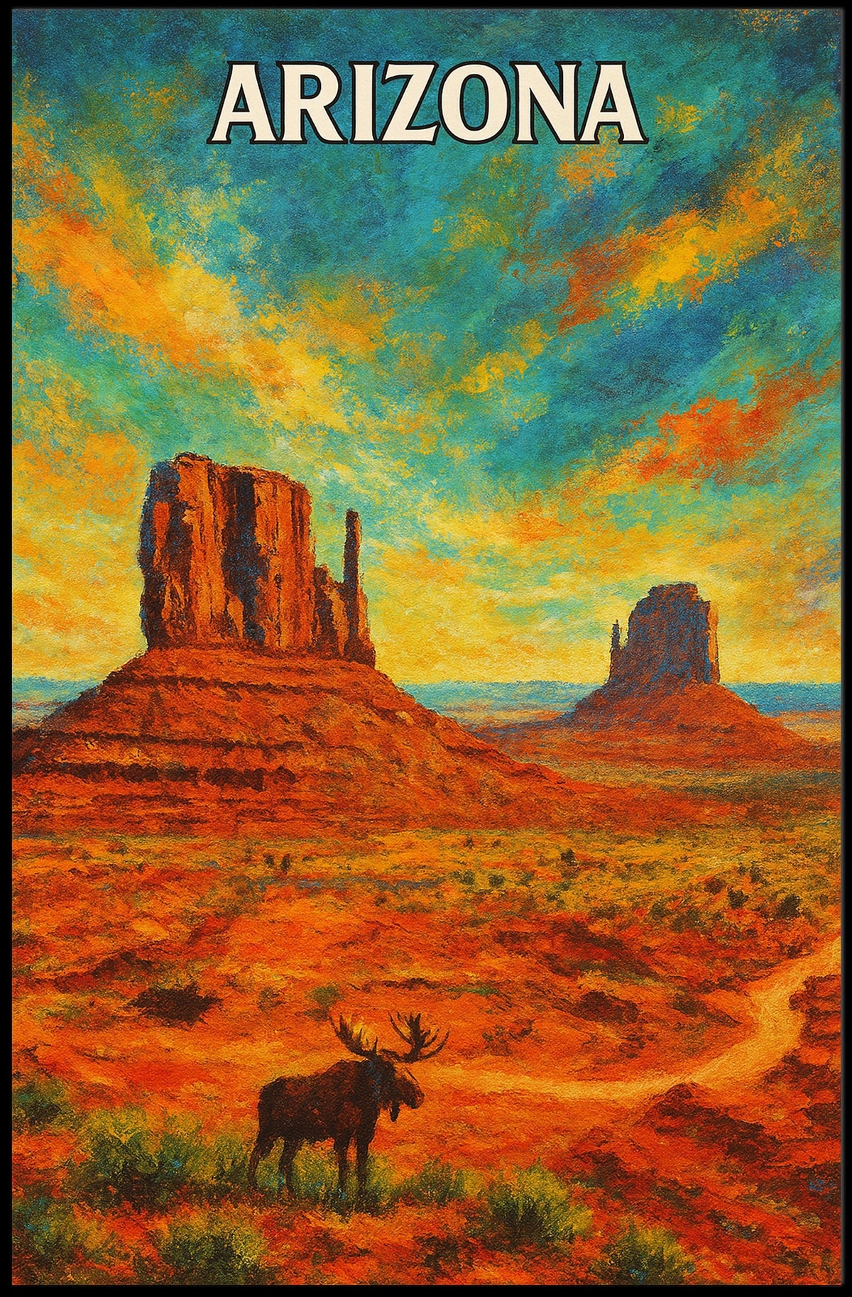 Arizona Landscape Poster