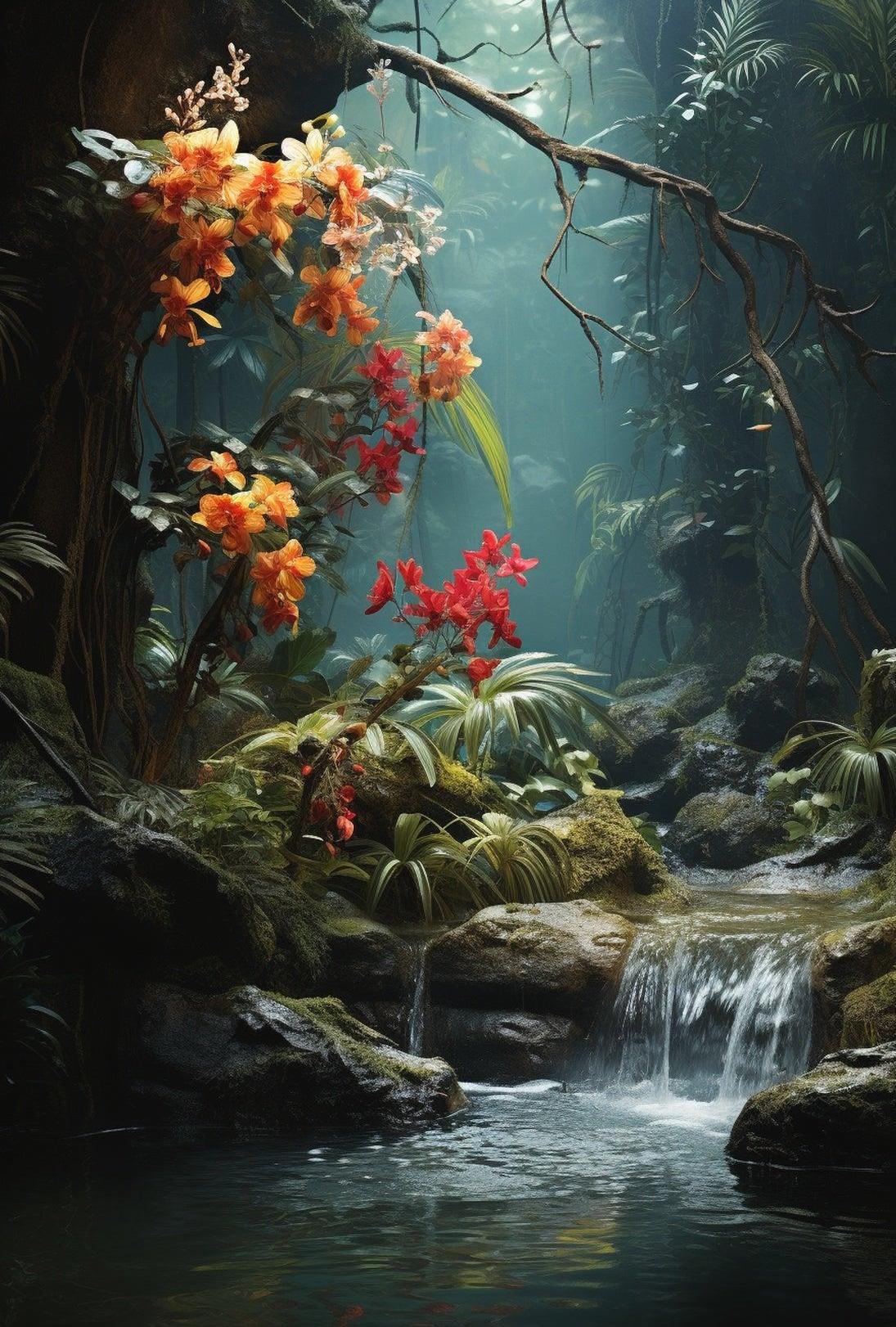 Rainforest Serenity National Park Poster
